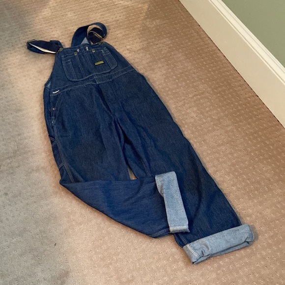 TOUGHSKIN DENIM OVERALLS-Unisex - Picture 2 of 7